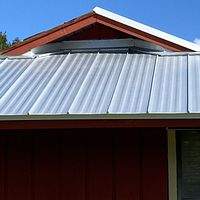 24ga 1" Nail-Strip Mill Finish by Total Roofing System The Metal Roof Experts