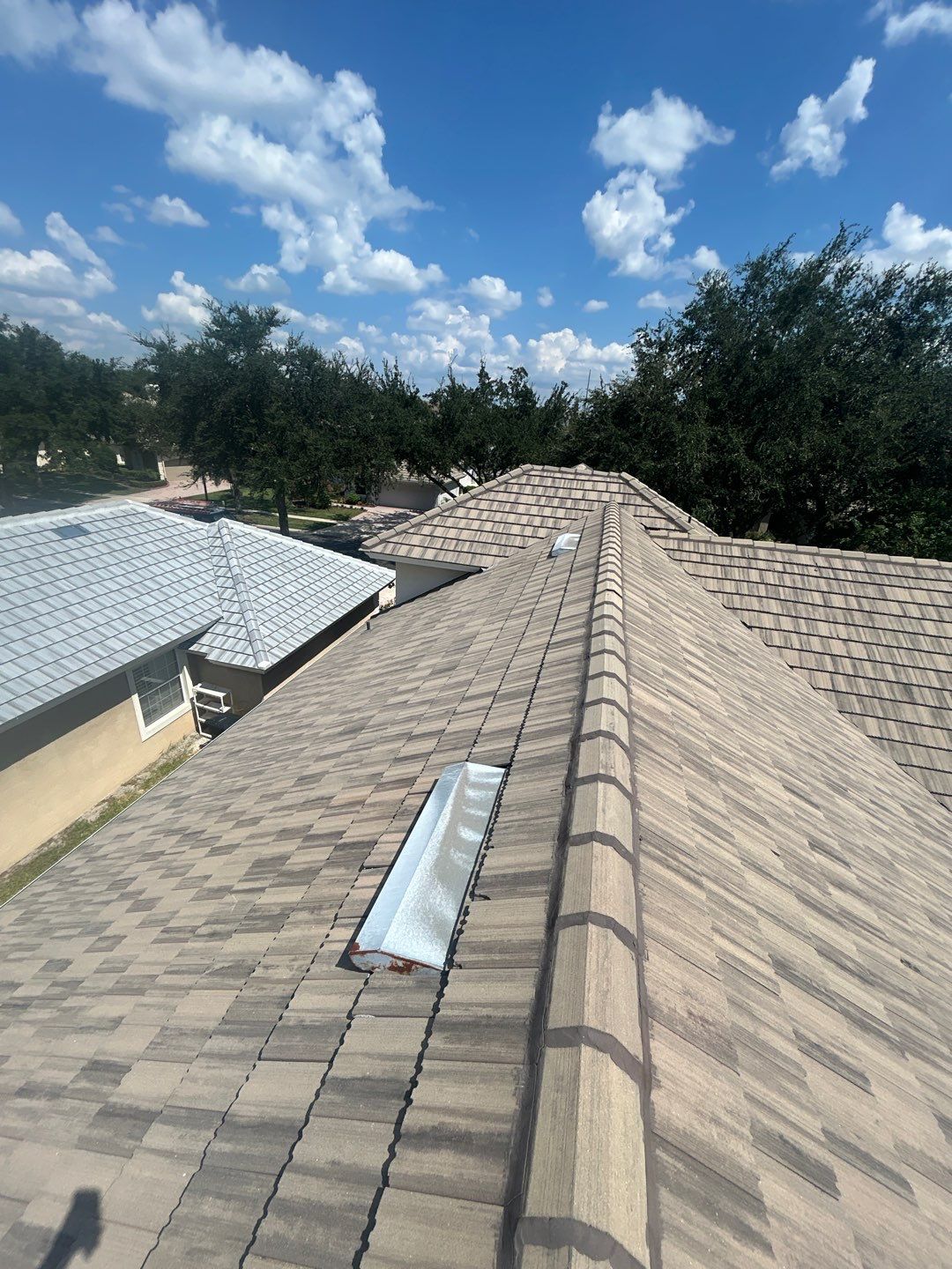 Concrete Tile Roof Repair and Gutter Maintenance in Orlando by Fortified Roofing Solutions Corp.