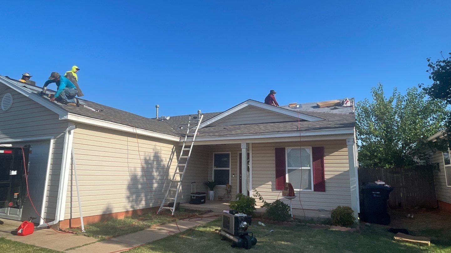 Residential Roofing Installation using GAF Natural Shadow  by A & H Roofing and Contracting