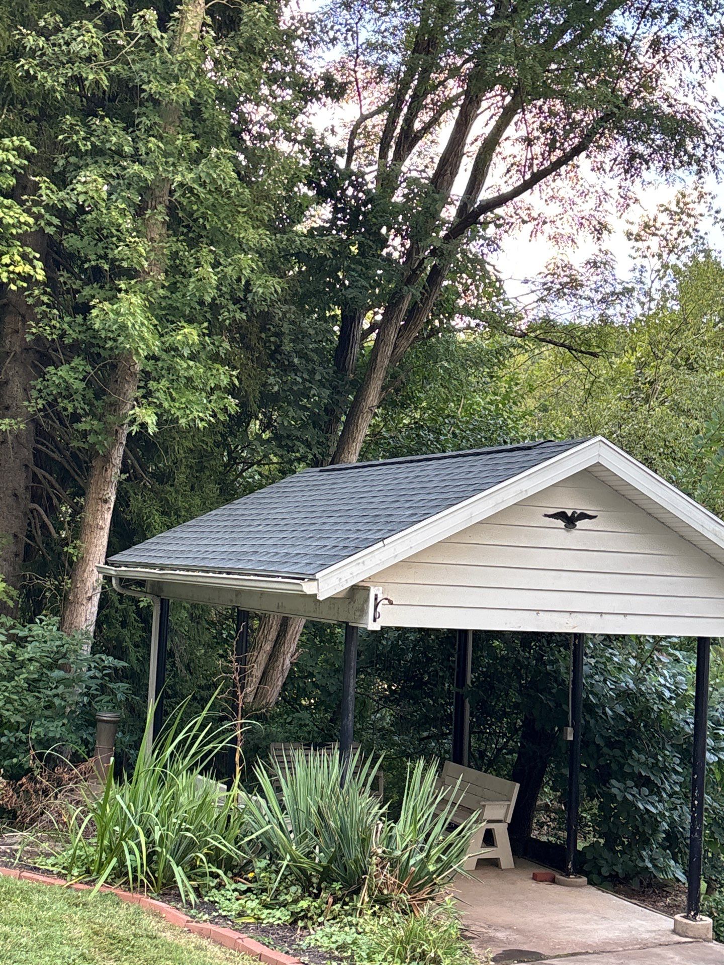 Residential Roofing Installation using GAF Timberline HDZ Charcoal by Rainstoppers Roofing