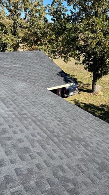 Residential Roofing Installation using GAF Natural Shadow