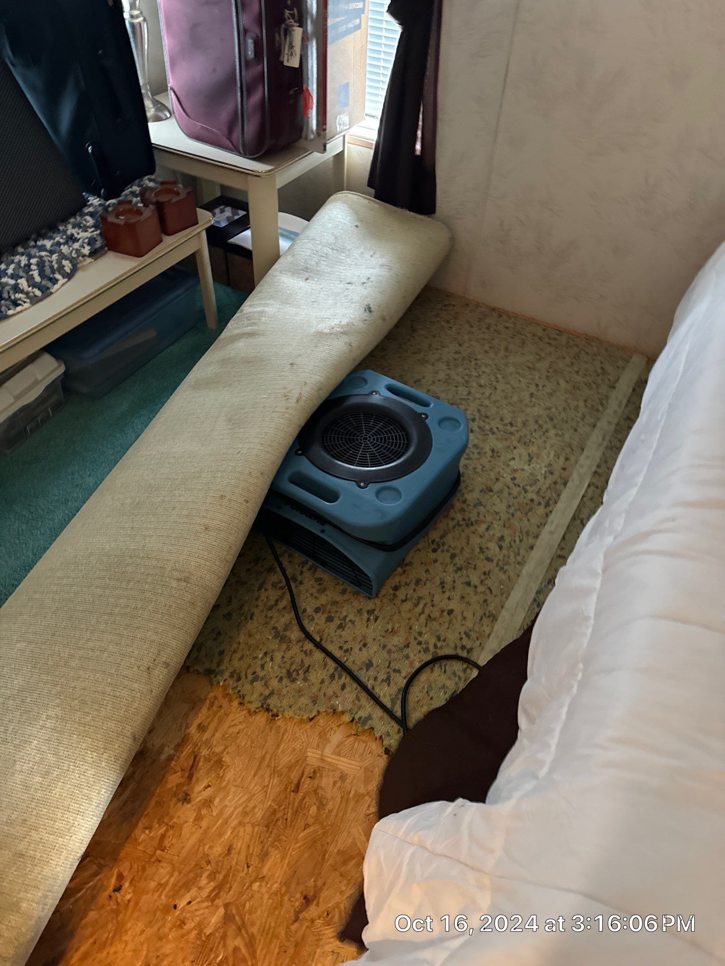 Hurricane Damage using Drying Equipment by SuperClean 