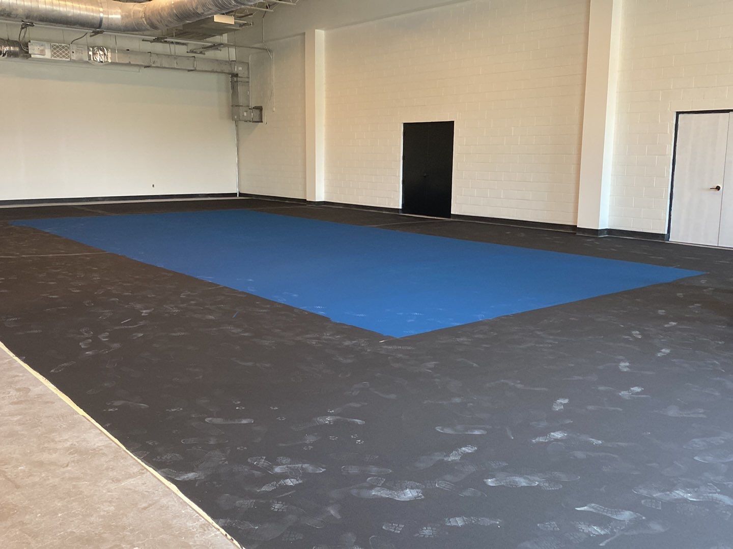 Magnolia HQ.... Pickleball, Basketball Volleyball Court by Sport Court Austin