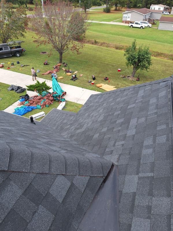 Roof Replacement Project in Greenville by Roofing Solutions