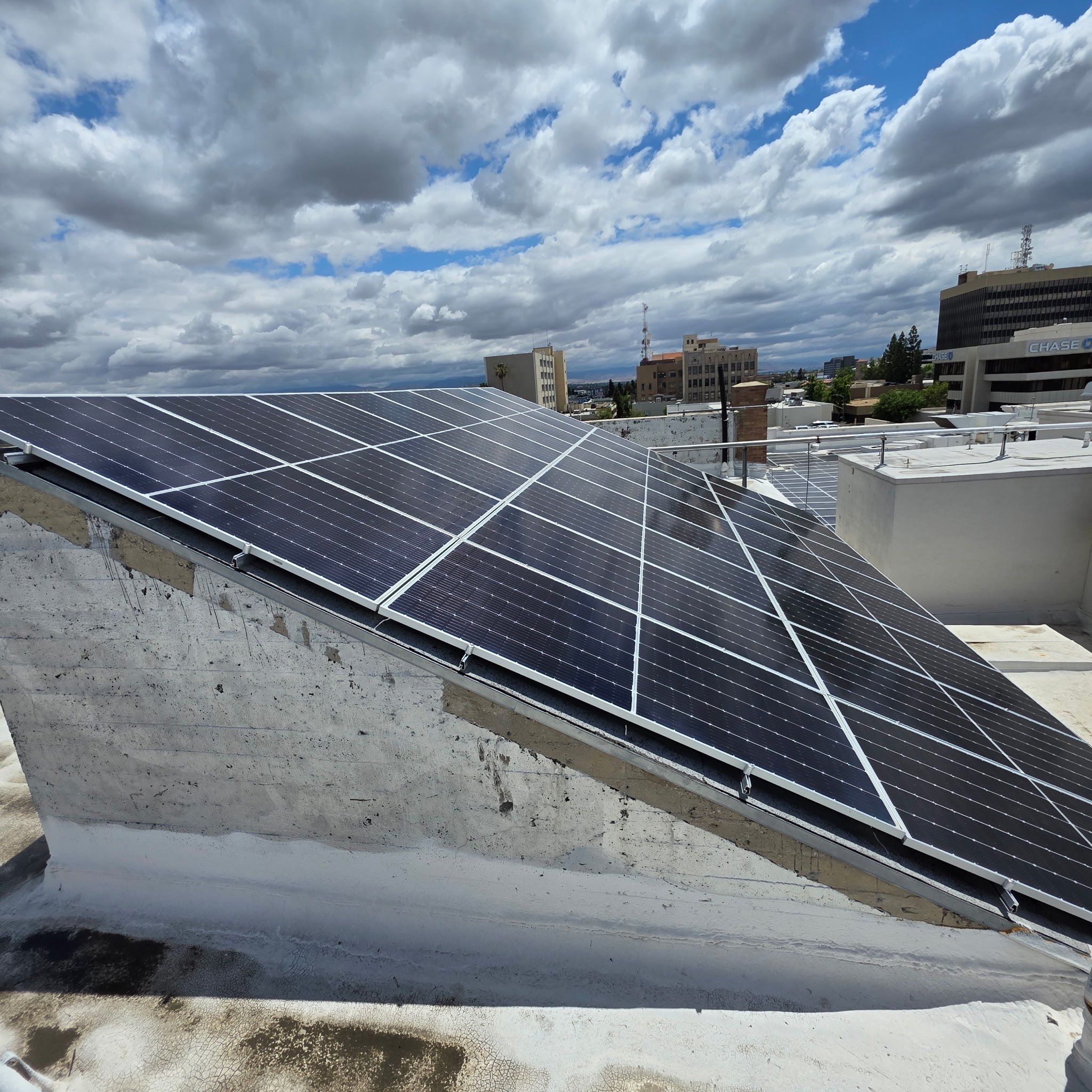 Commercial Solar Panel Cleaning by Palm Coast Solar Cleaning