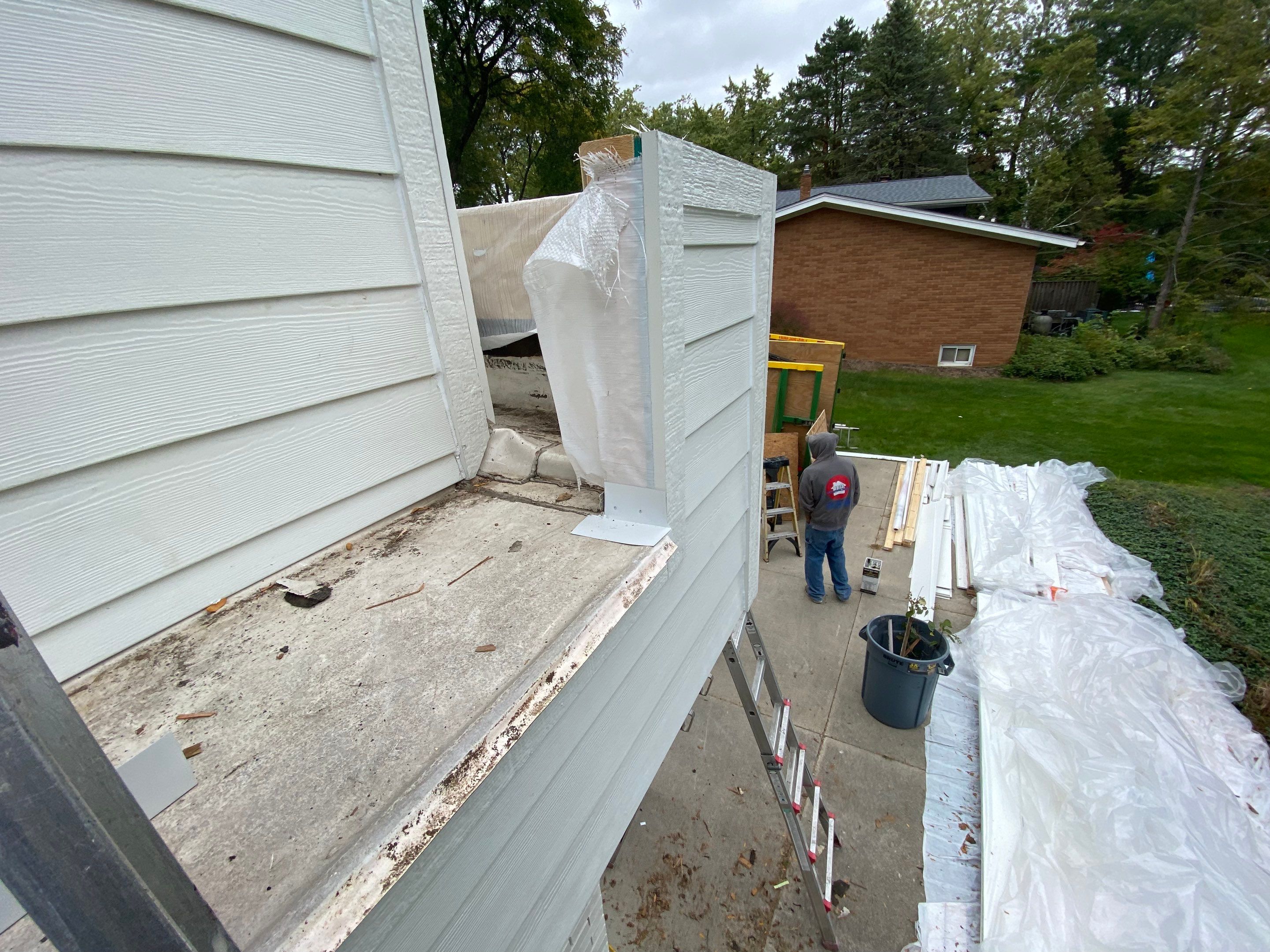 Siding Replacement using James Hardie Siding by 180 Contractors