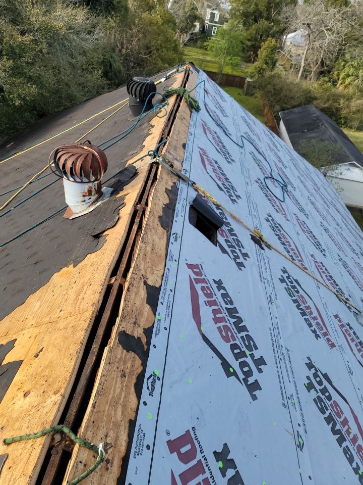 Residential Roofing Installation using Roof Replacement by American Roofing & Construction LLC