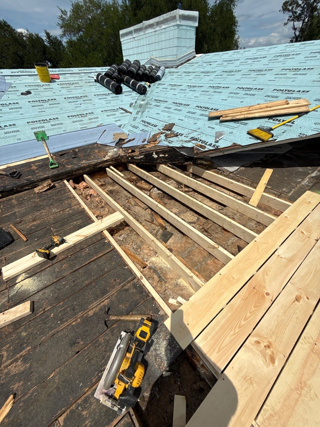 Project in St. Petersburg 33712 by Mitchell Roofing Company LLC 