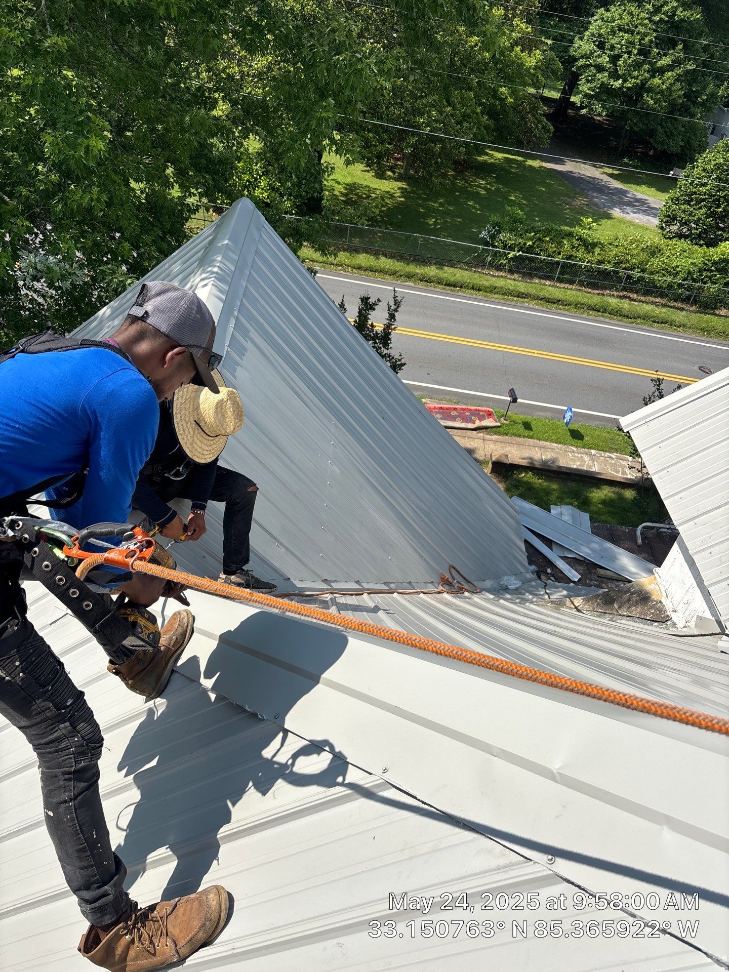 Metal Roof Replacement in Roanoke by NANOROOF Alabama