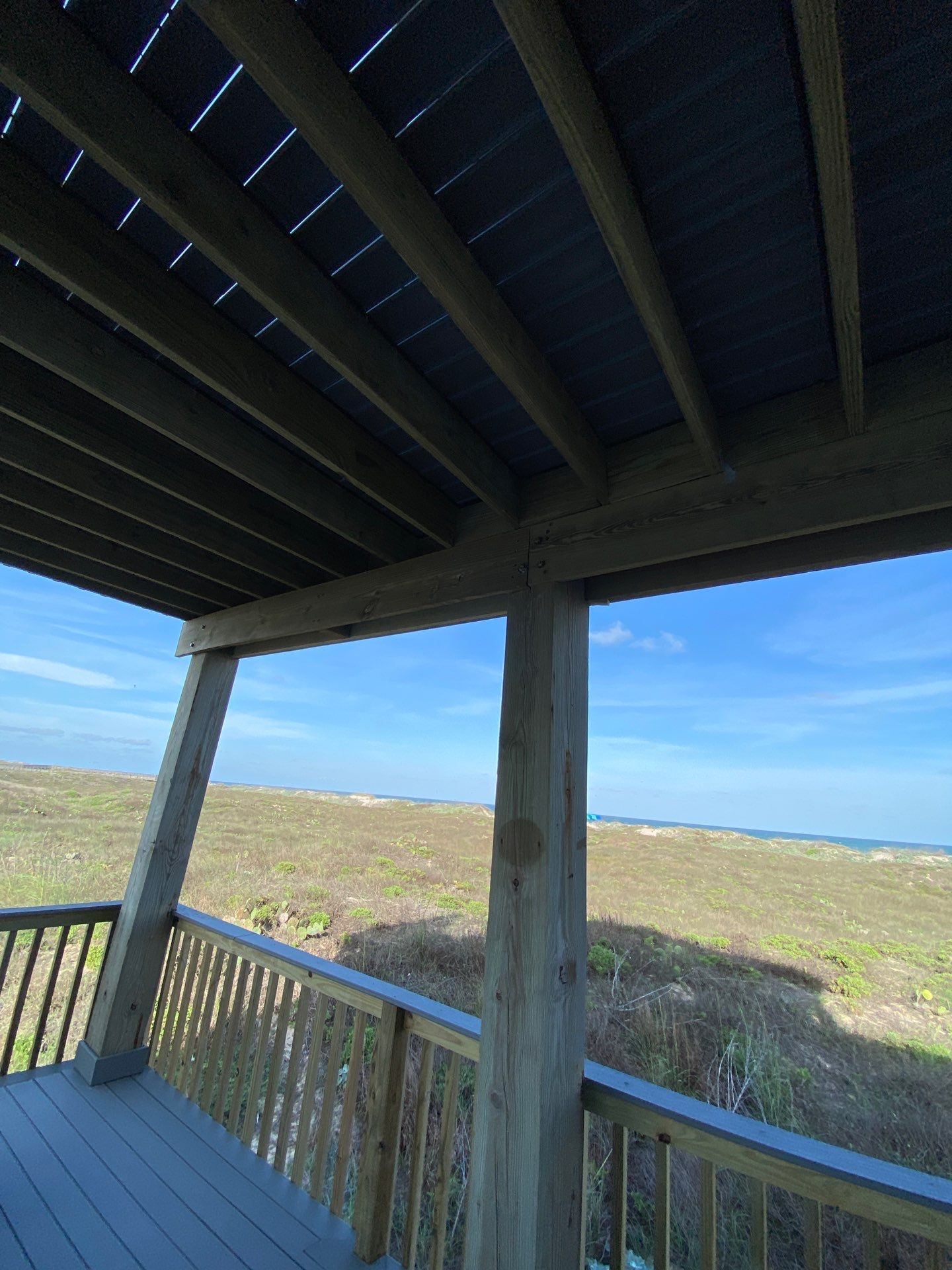 Port A Beachfront Multilevel Deck by Bayfront Roofing and Construction