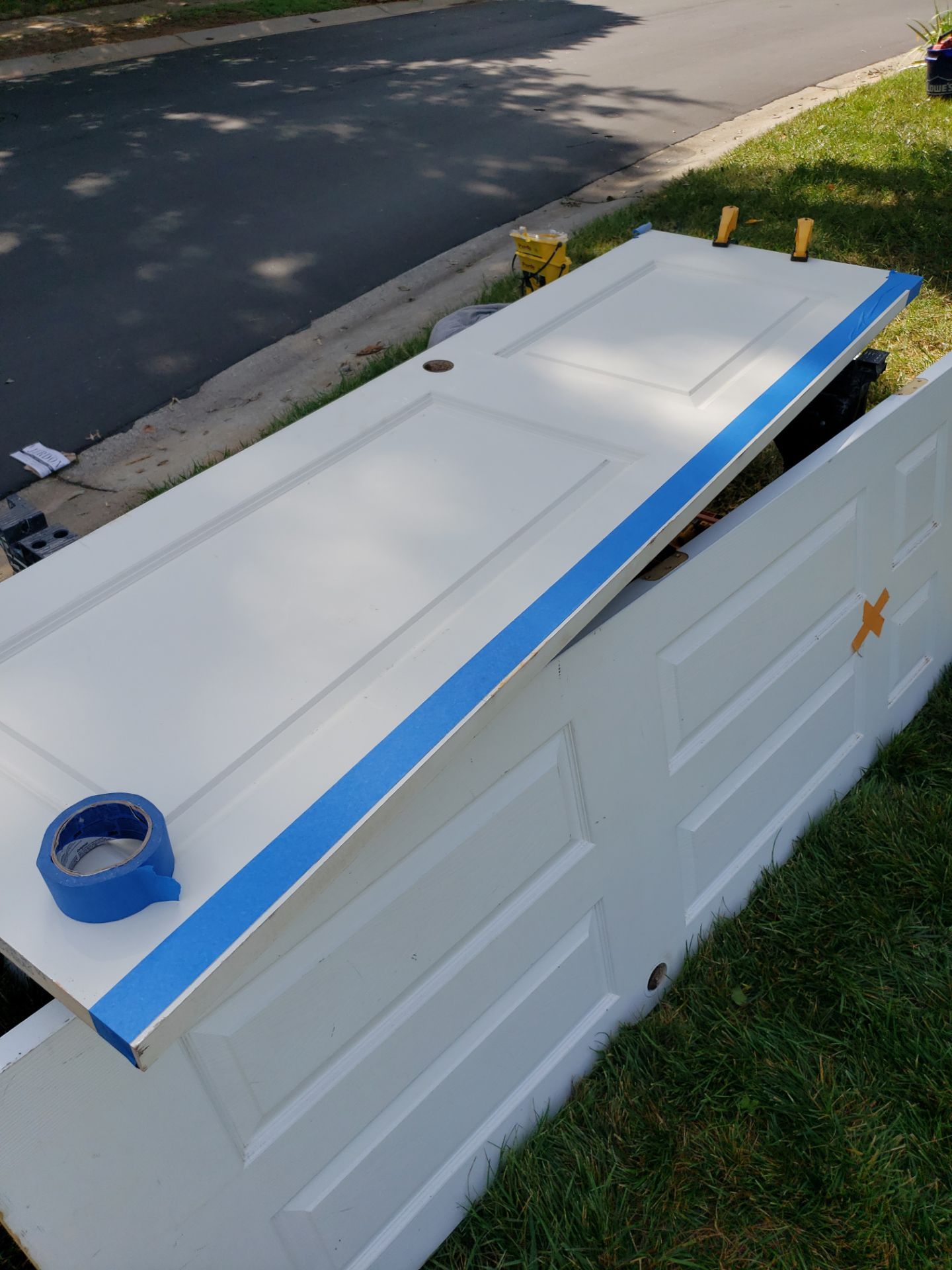 Interior Door Upgrade for a Repeat Customer! by A Step Above Handy LLC