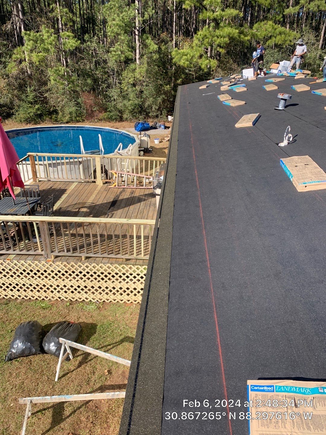 Roof replacement: 8455 Jack Williams Rd • Wilmer, AL 36587 by American Roofing & Construction LLC