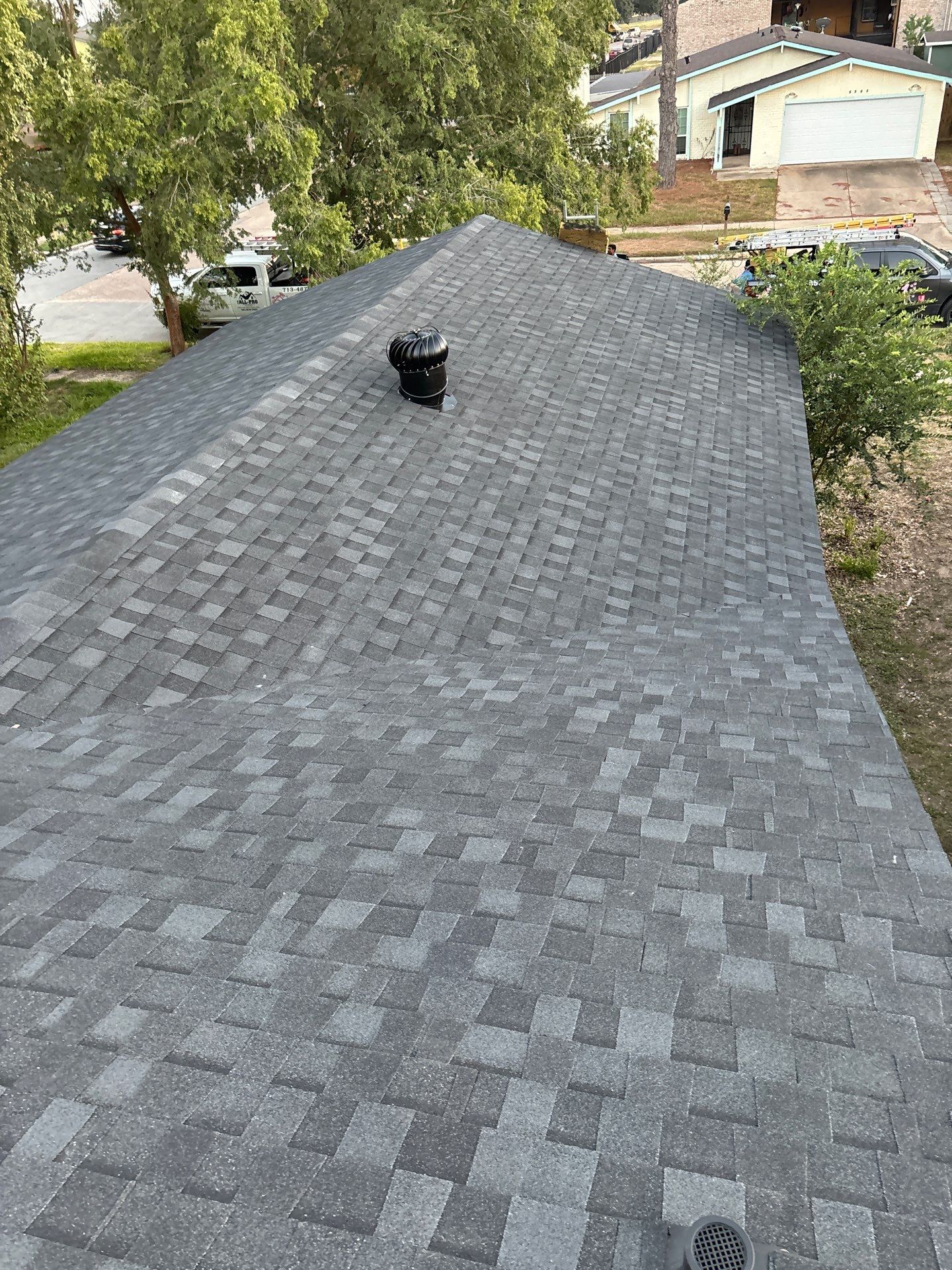 Residential Roofing Installation using Owen's Corning Duration (Lifetime) Shingles by Roof Repair Company