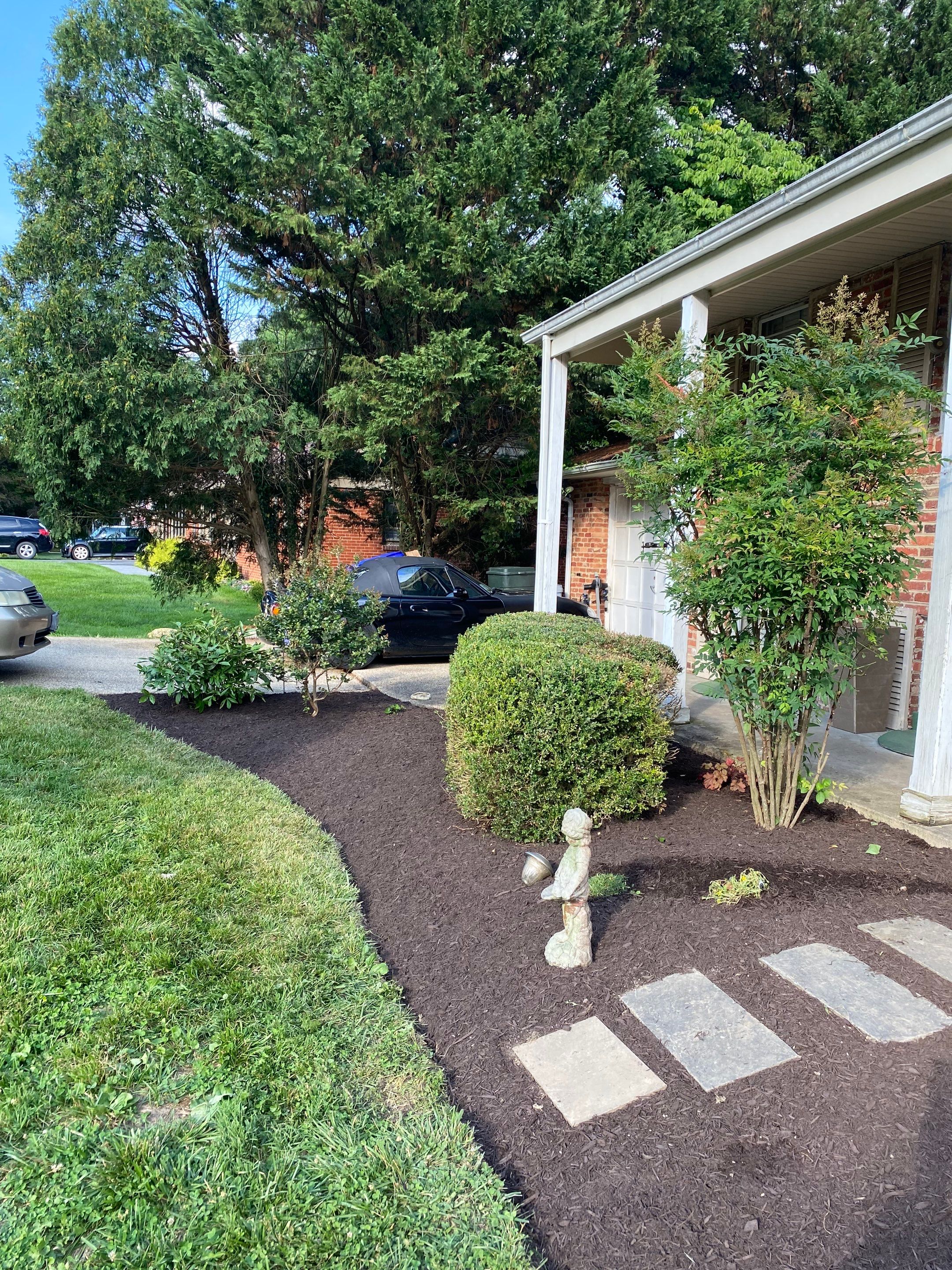 Landscape cleanup by The Smet Companies, LLC