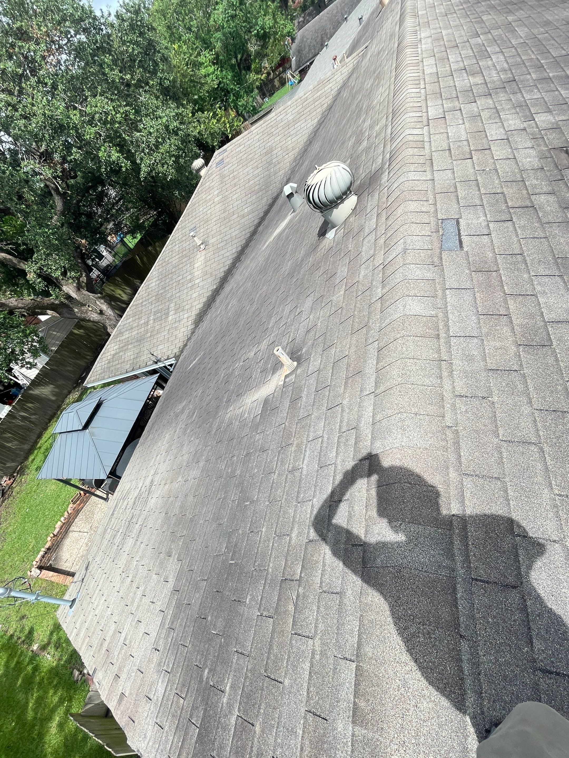Residential Roofing Installation using Tamko Heritage® Series Rustic Black by CAP Roofing and Construction LLC