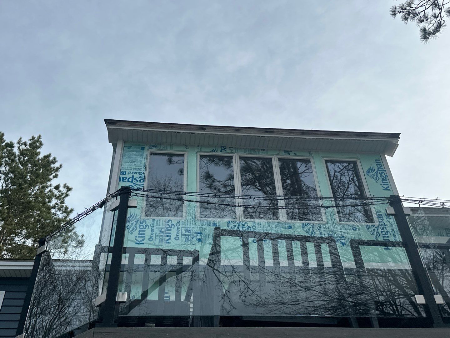 Siding Replacement using Certainteed Monogram D5 Pacific Blue by 180 Contractors