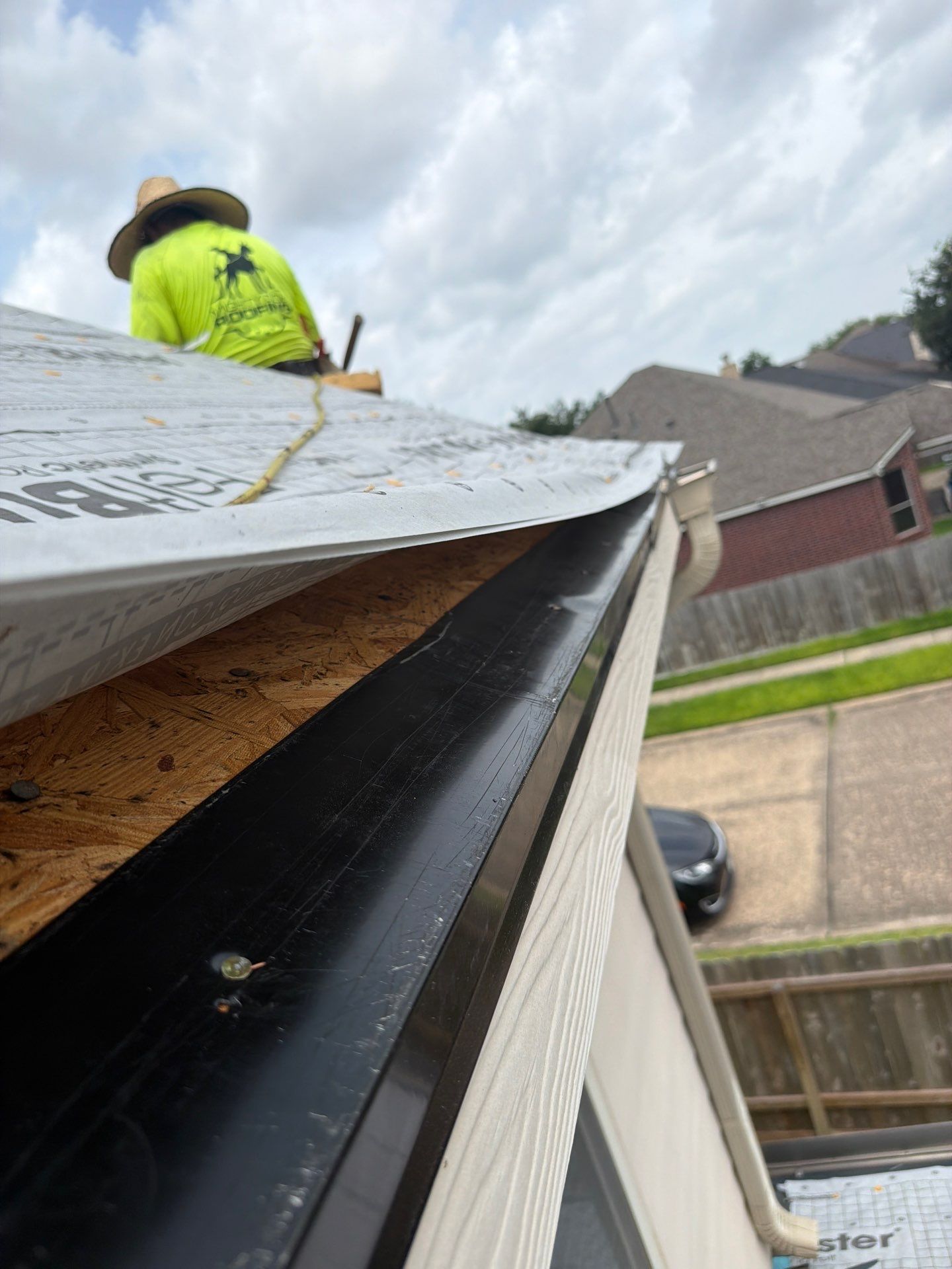 Project in Pearland by Good Vibes Roofing