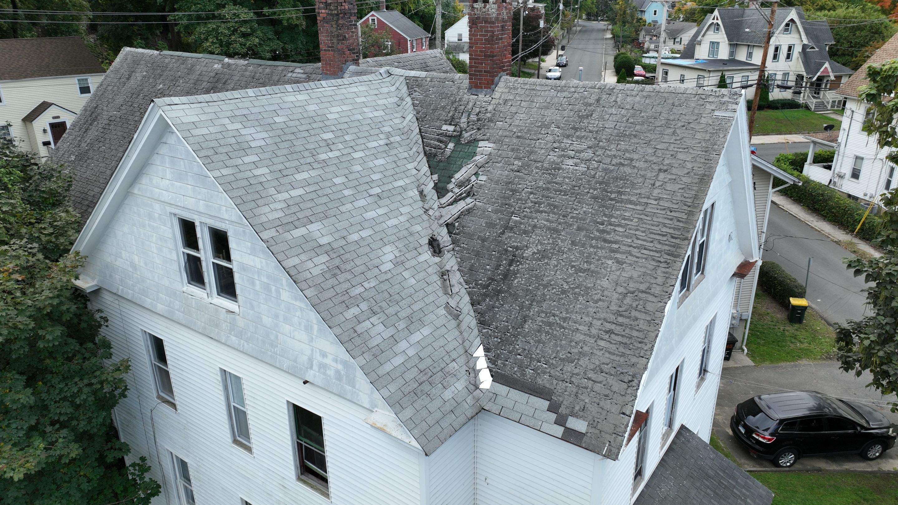 Residential Roofing Installation using Owens Corning TruDefinition by A Plus Exterior