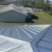 24ga 1.5" Mechanical Seam Mill Finish by Total Roofing System The Metal Roof Experts