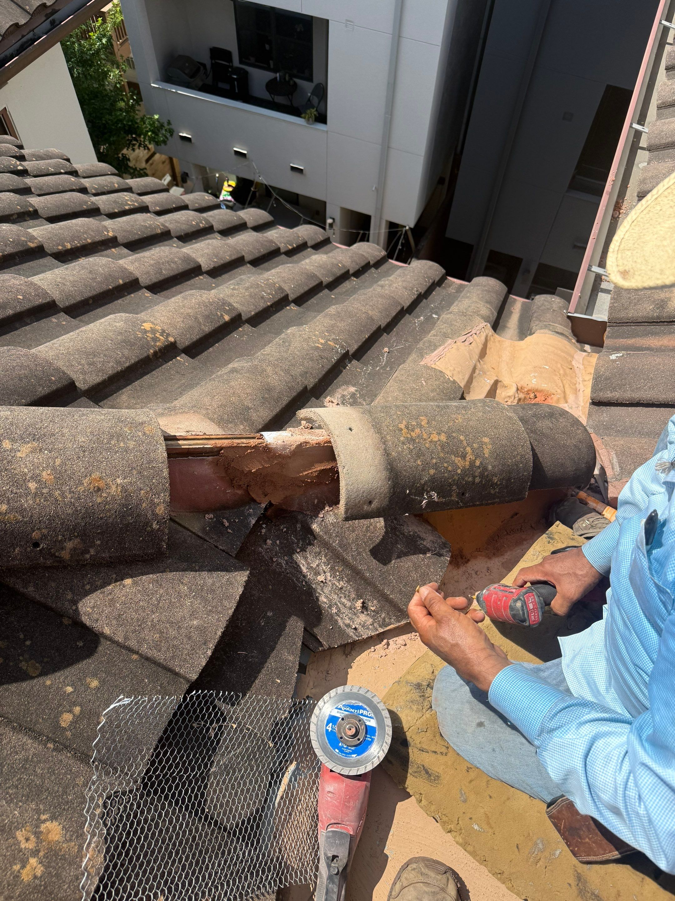 Project in Houston, TX by Associates Roofing Unlimited 