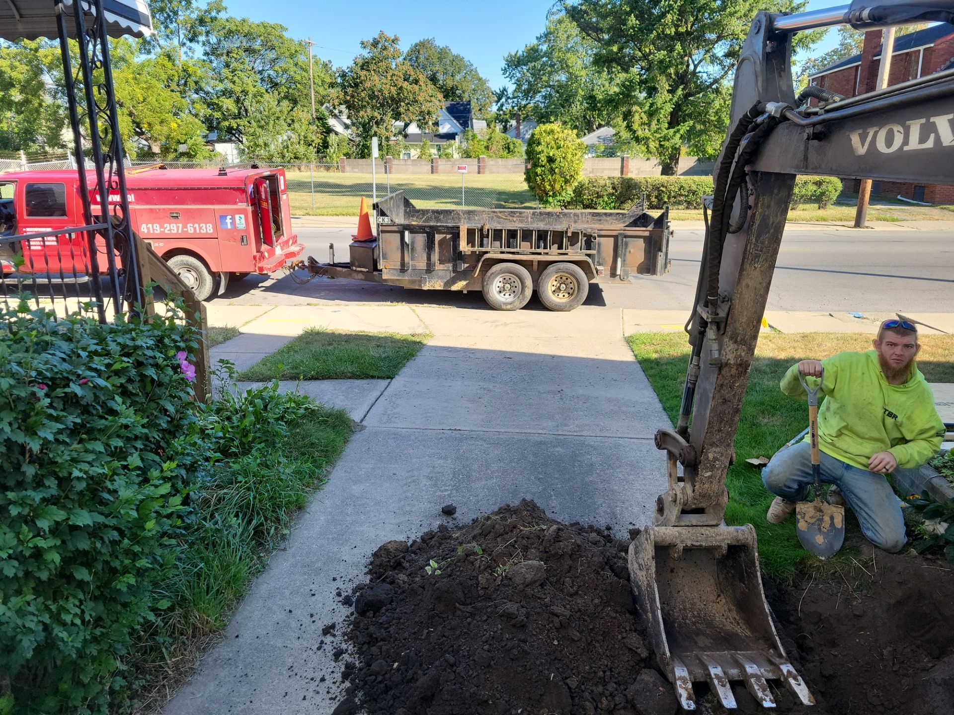 Exterior Deep Waterproofing System by Toledo Basement Repair