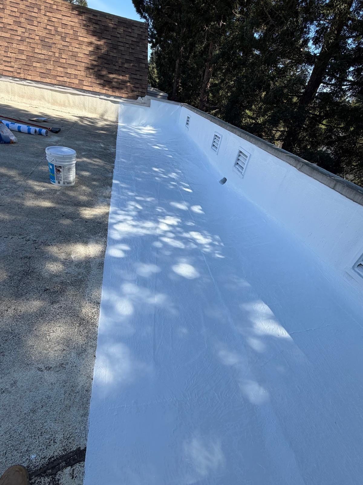 Roof Top Boiler Room and Roofing Repairs by Anza Builders, Inc. 