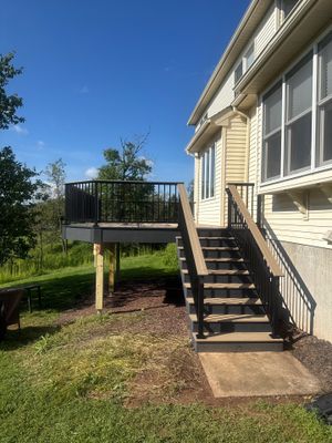 Deck Resurfacing in Raritan Township, New Jersey. 