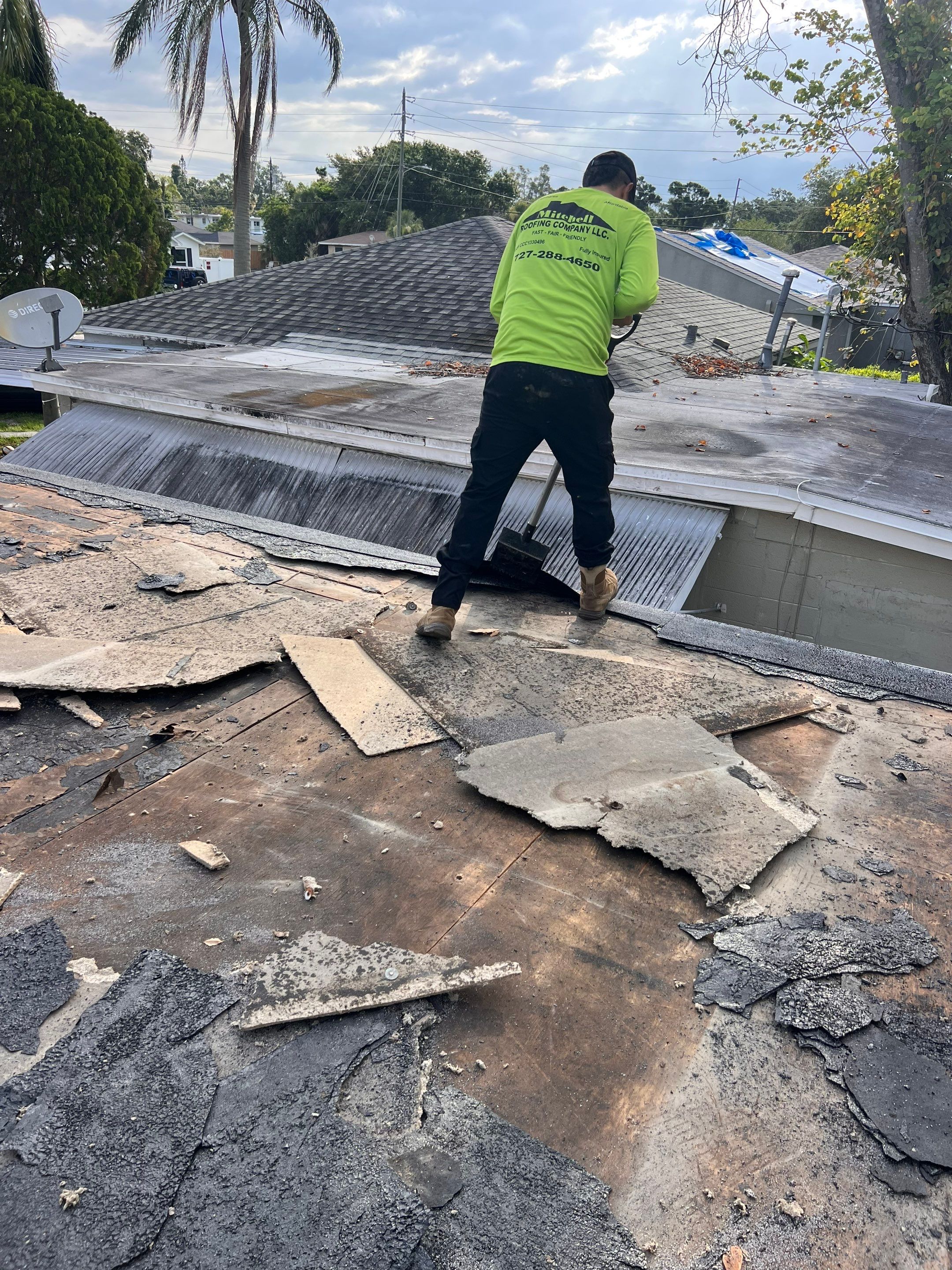 Project in St. Petersburg 33712 by Mitchell Roofing Company LLC 