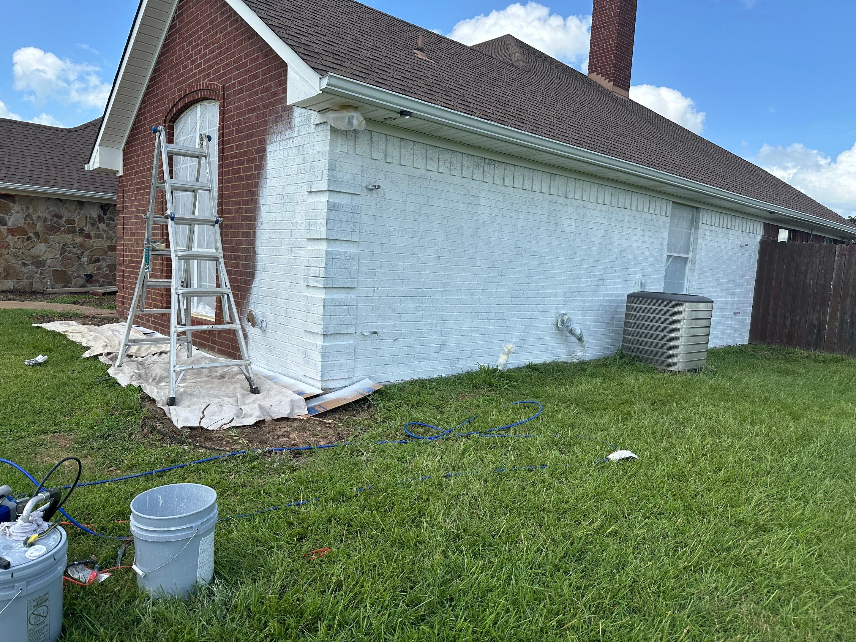 Exterior Transformation in Troup Texas by Quality Coats Painting