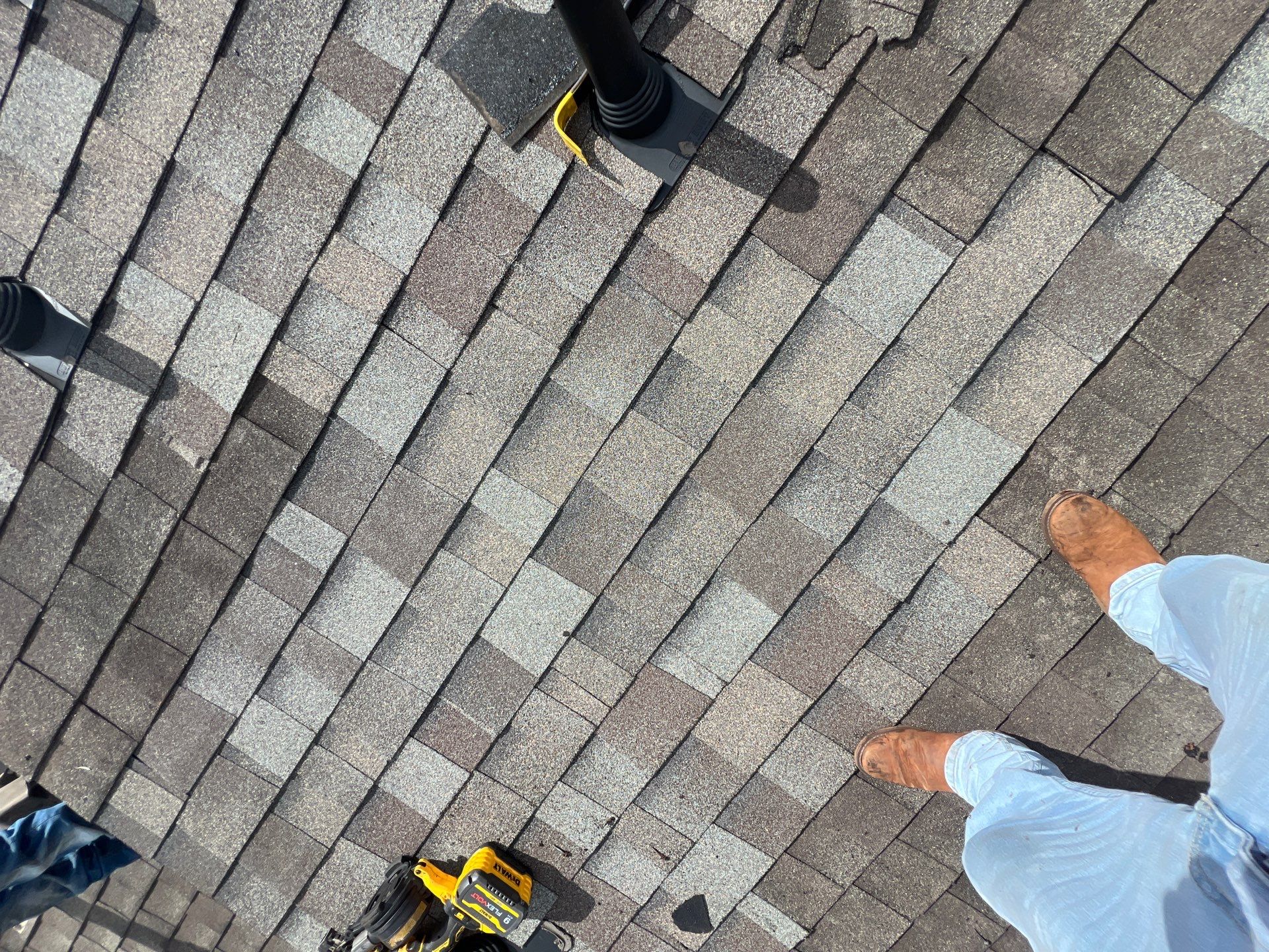 Residential Roofing Repair using Owen's Corning Duration (Lifetime) Shingles by Roof Repair Company