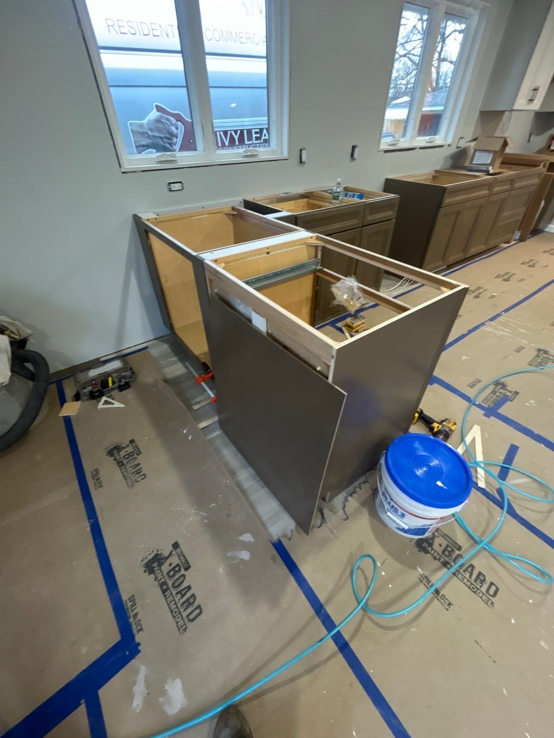 Interior Renovations, Kitchen Remodel, and Window Replacement by Ivy Lea Construction