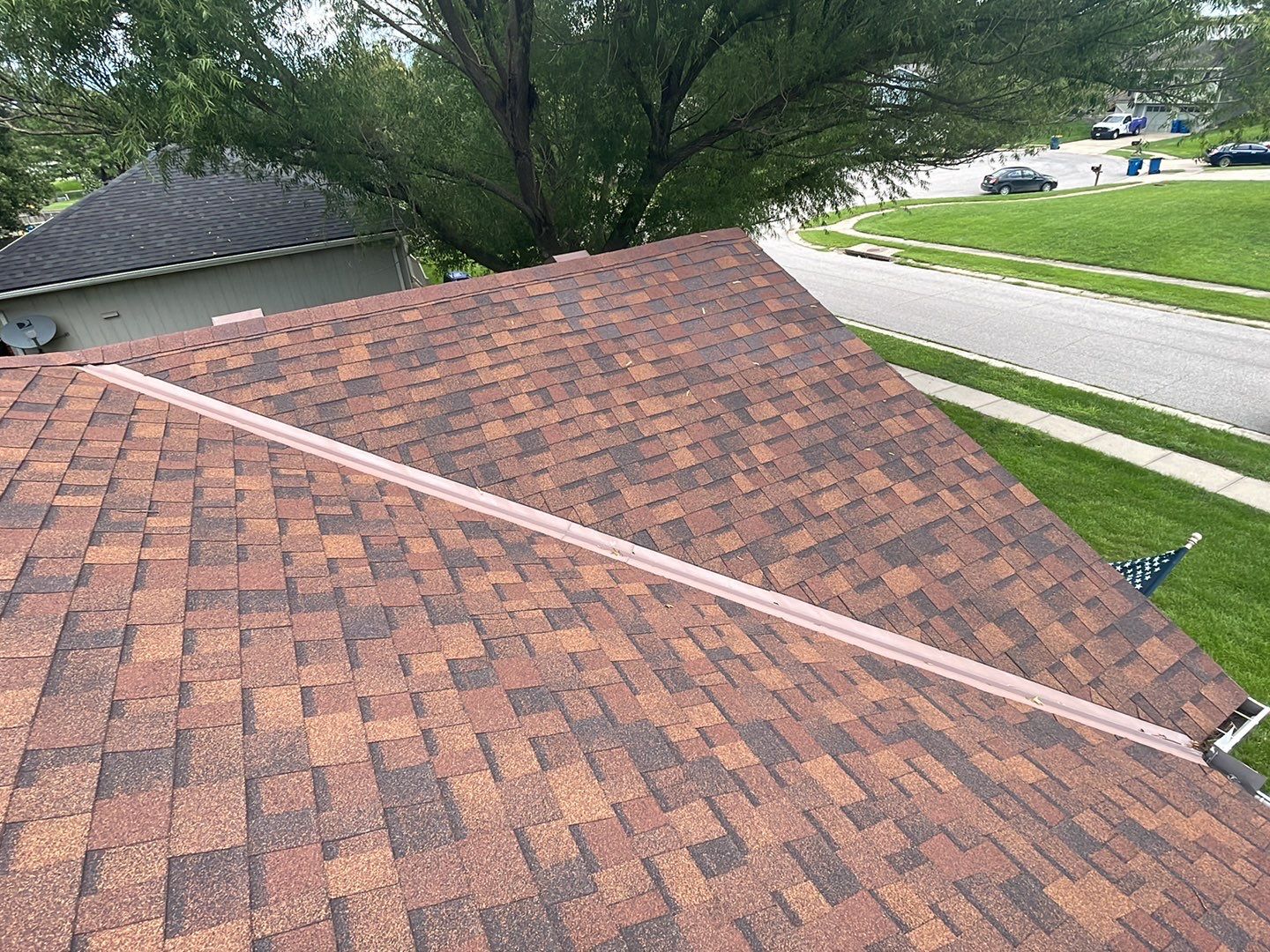 Residential Roofing Installation using IKO Dynasty by EEC Windows, Siding & Roofing