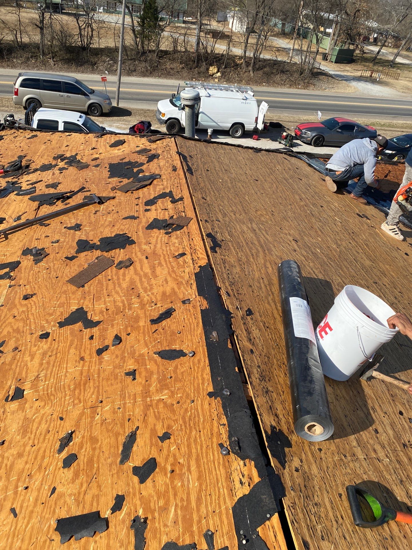 Project in Durant by BANA Roofing and Solar Supply