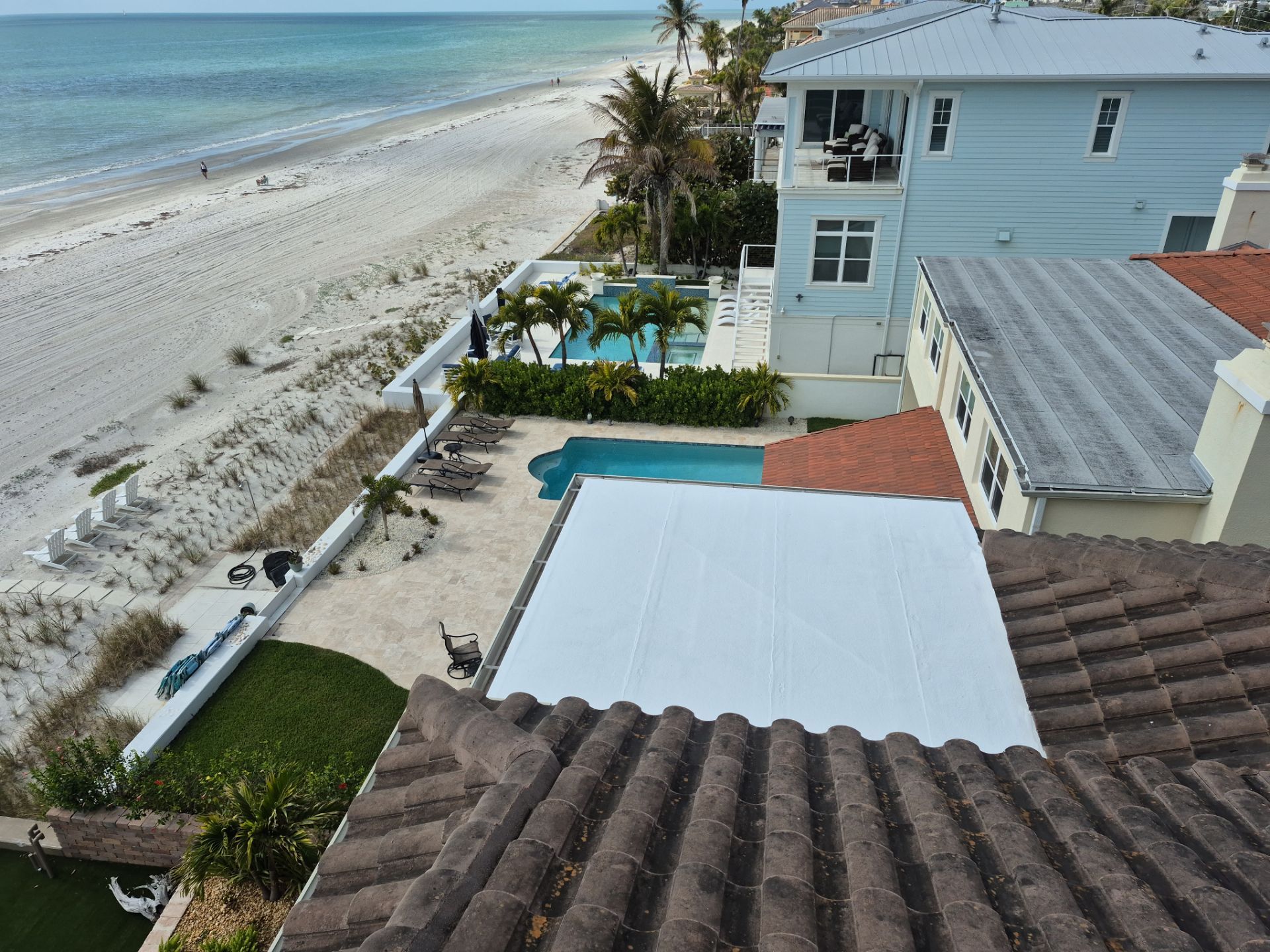 Project in Redington Beach 33708 by Mitchell Roofing Company LLC 