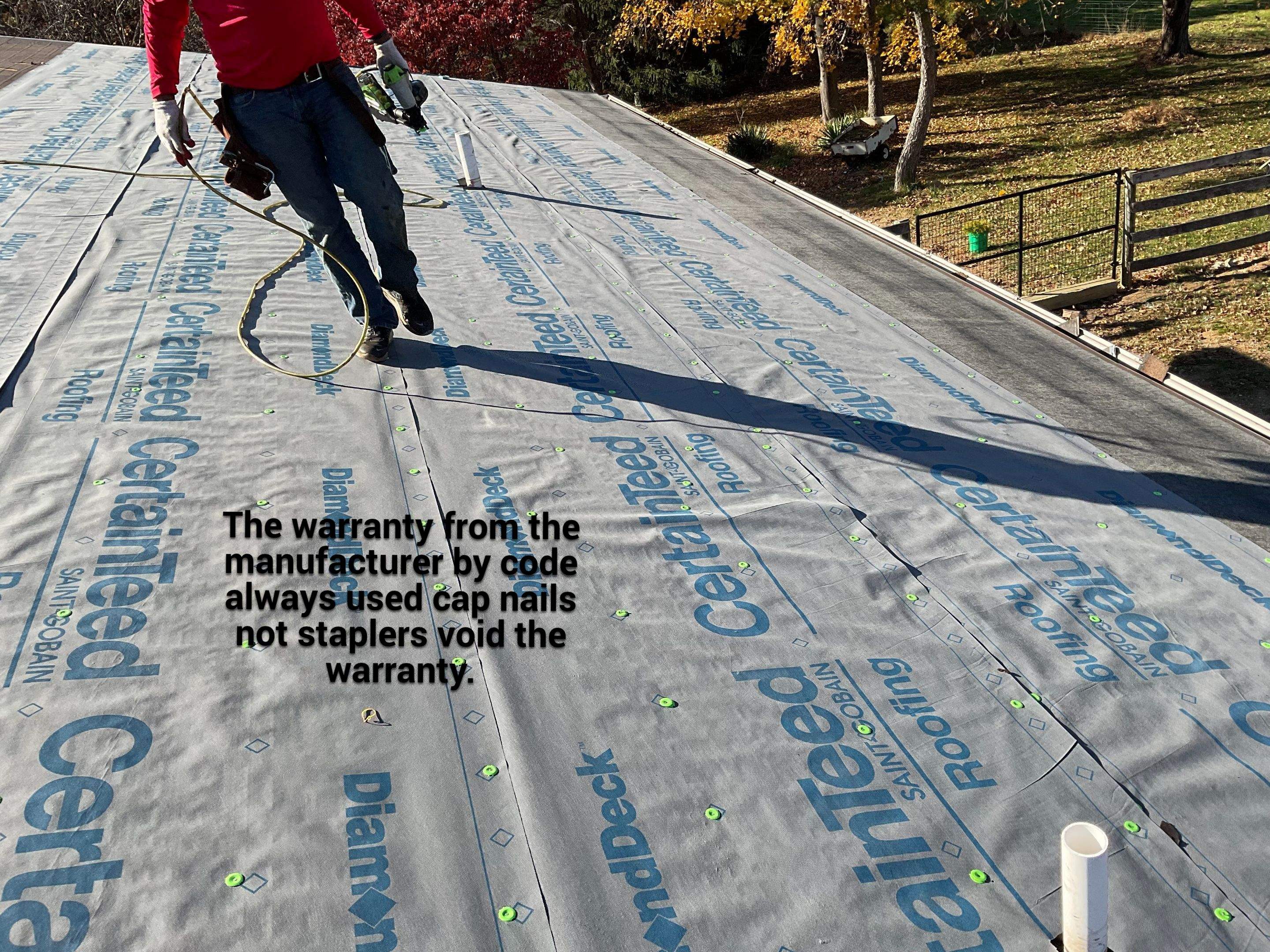 Residential Roofing Installation using CertainTeed Shingles by Alpha Design Services
