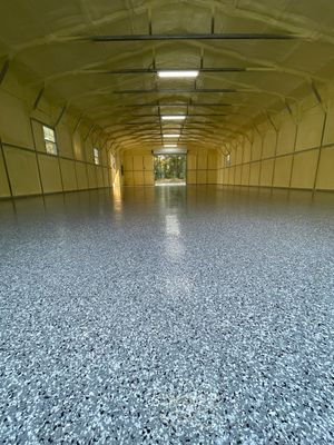 Metal Building/Kennel in Williston, FL in Smoke