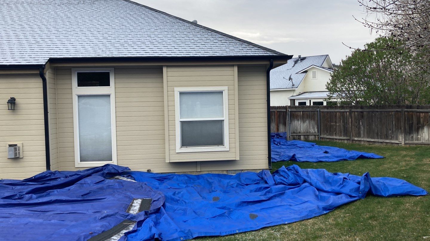 Beautifully maintained two story home with Duration Onyx Black located in Meridian by ID Roofing LLC