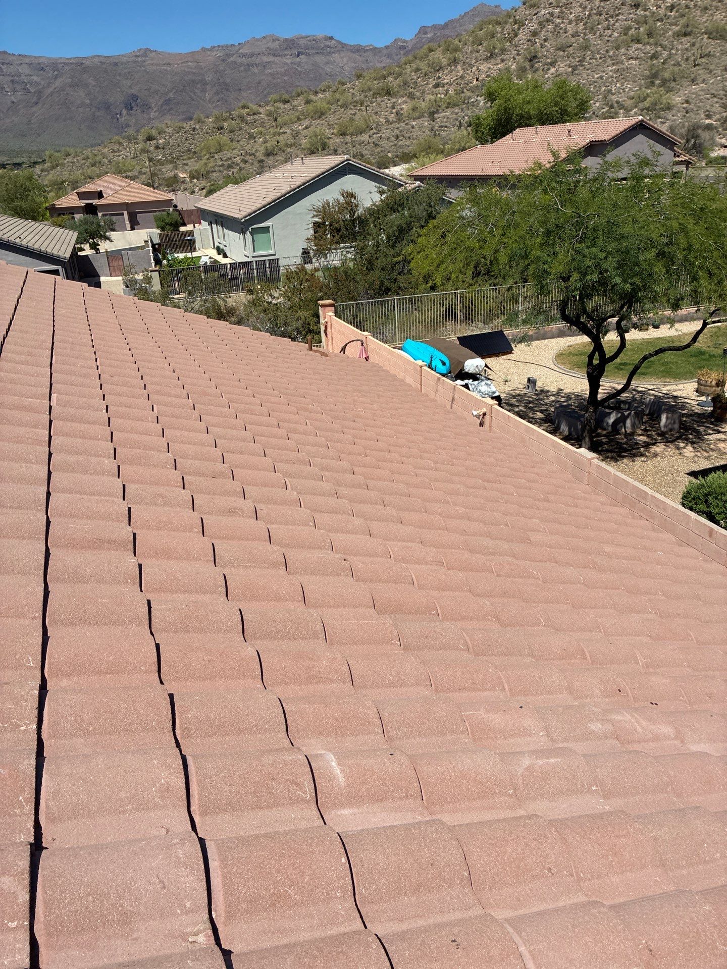 Tile Reset using Concrete Tiles in Gold Canyon by Weather-Tite Roofing