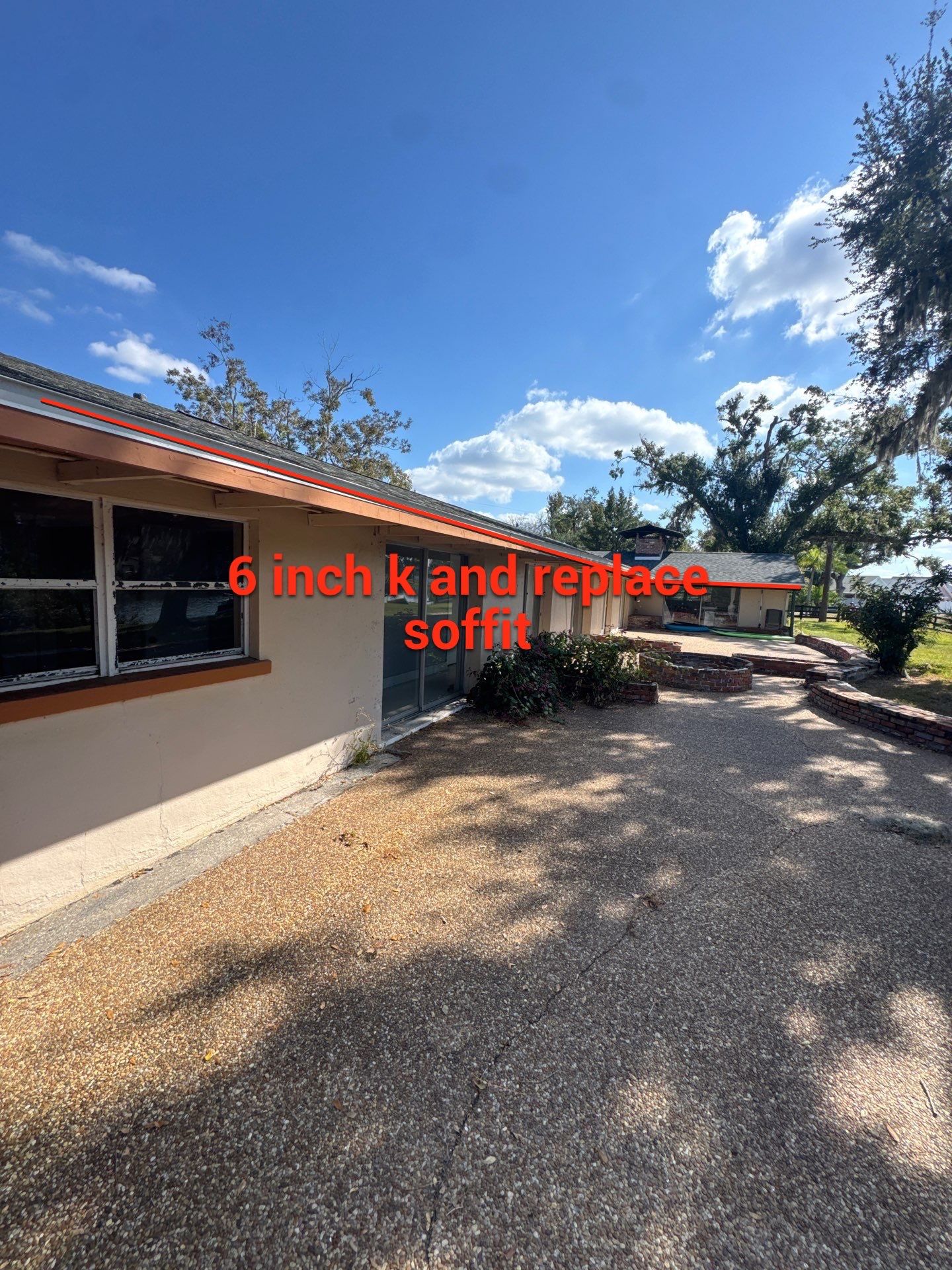 Soffit and Fascia Installation and Smooth Box Gutters and Downspouts in Sarasota FL by Gutter Professors