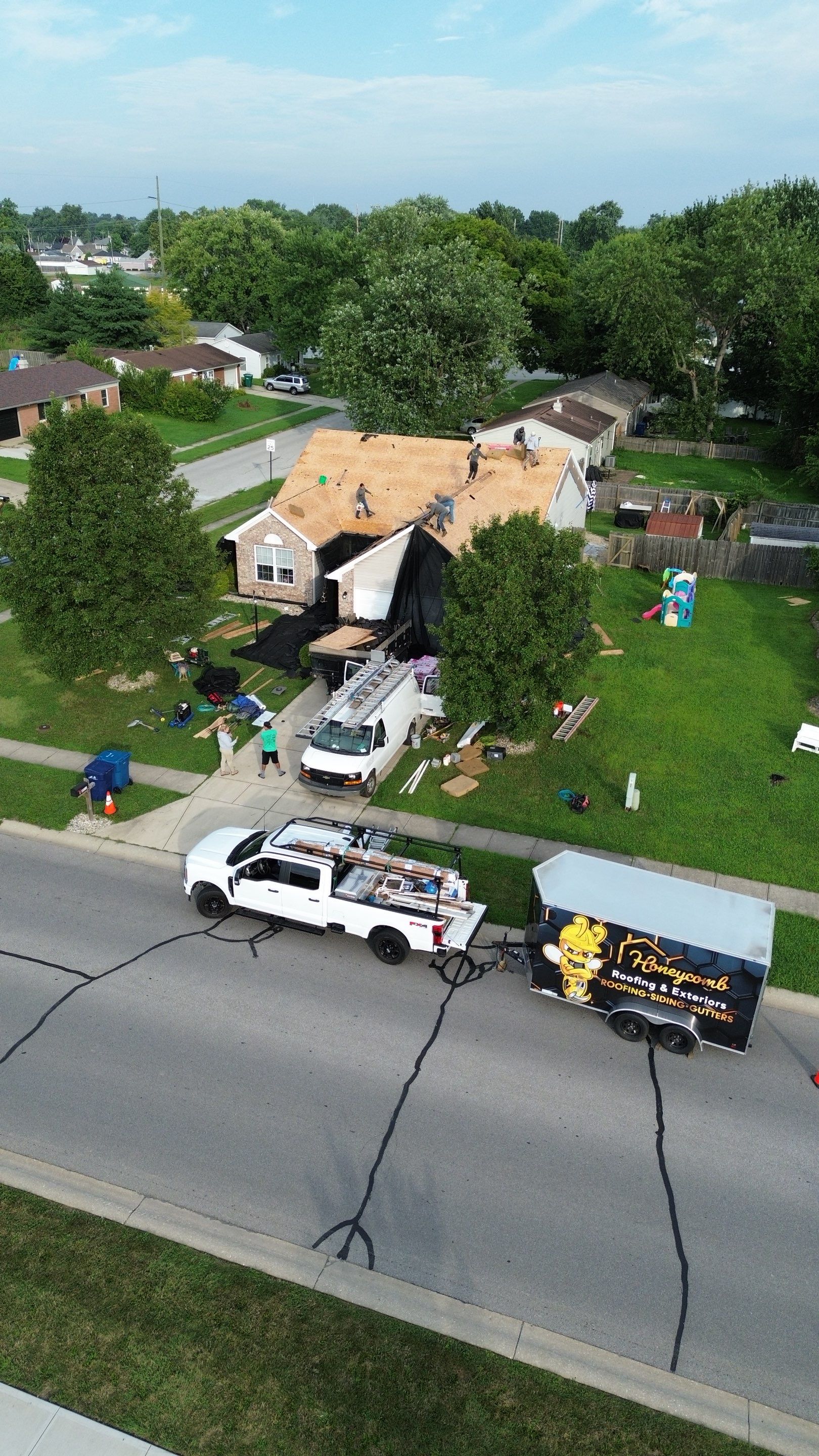 Stover- Project Portfolio  by Honeycomb Roofing and Exteriors