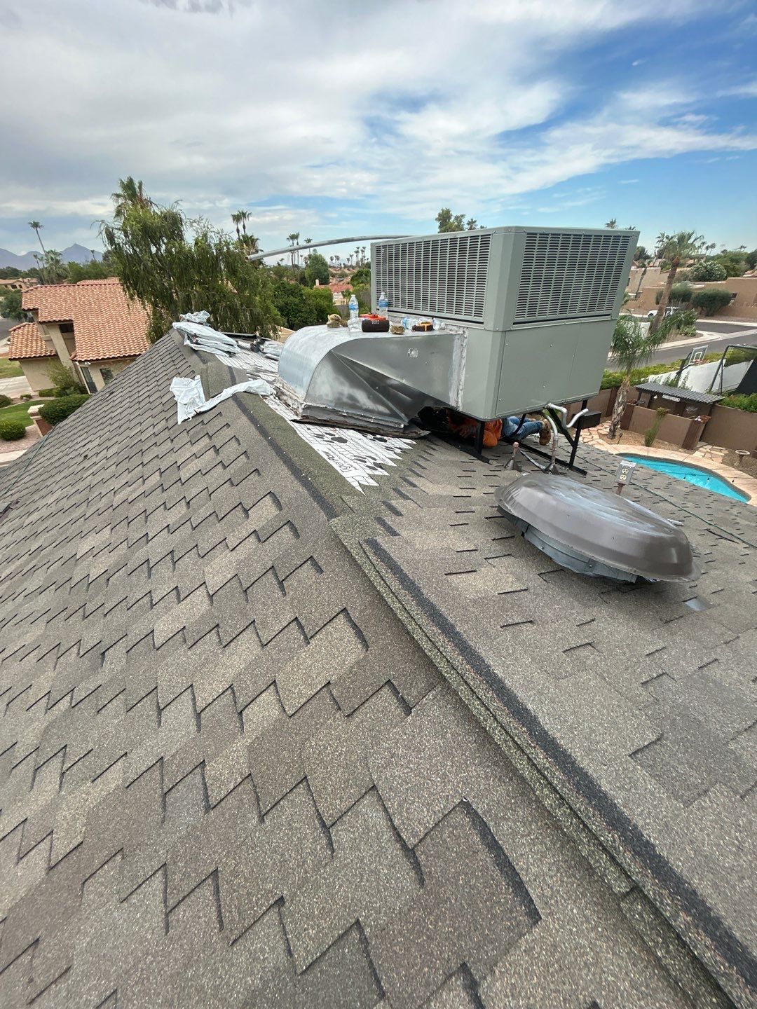 Project in Scottsdale, AZ by Saint Roofing