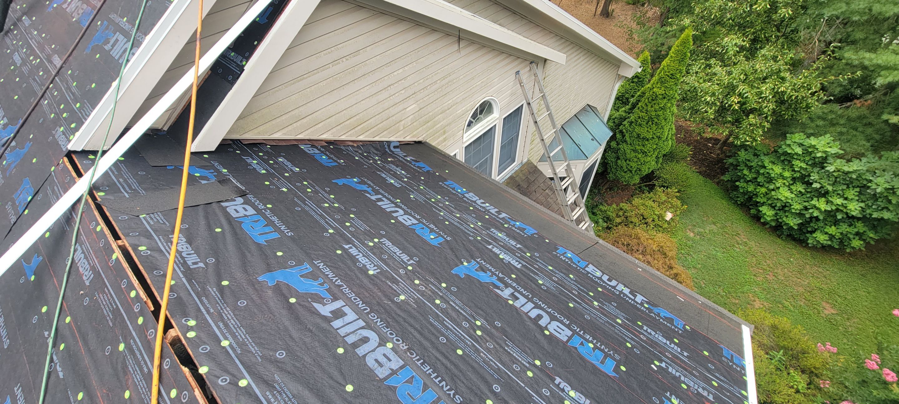 Roof Installation using GAF Timberline HDZ by ExteriorPros