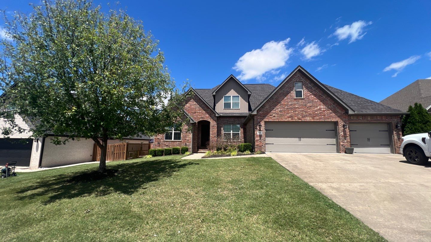Residential Re-roofing Project in Springdale, AR by Ozark Mountain Roofing