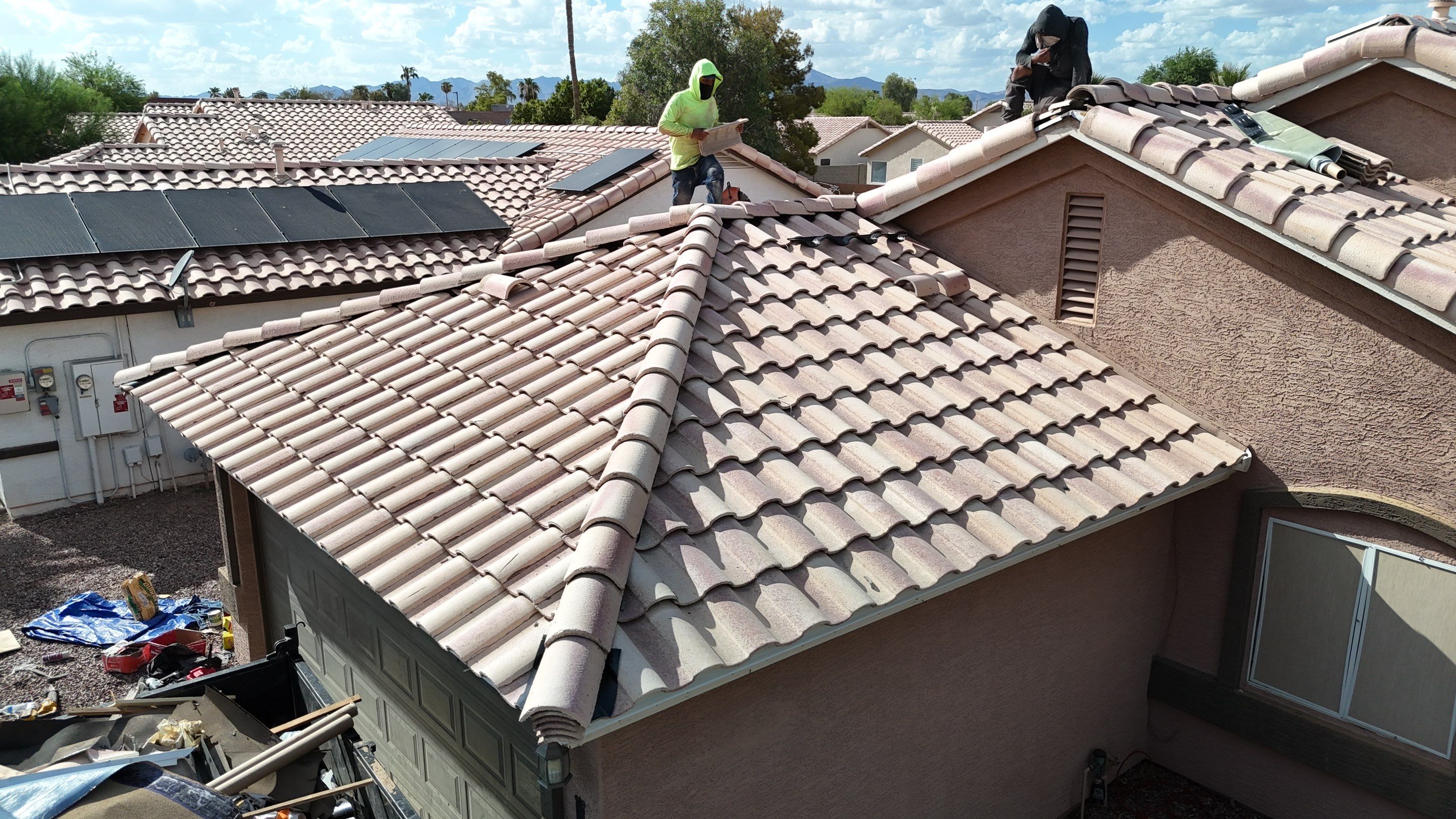 Project in Goodyear, AZ by Saint Roofing