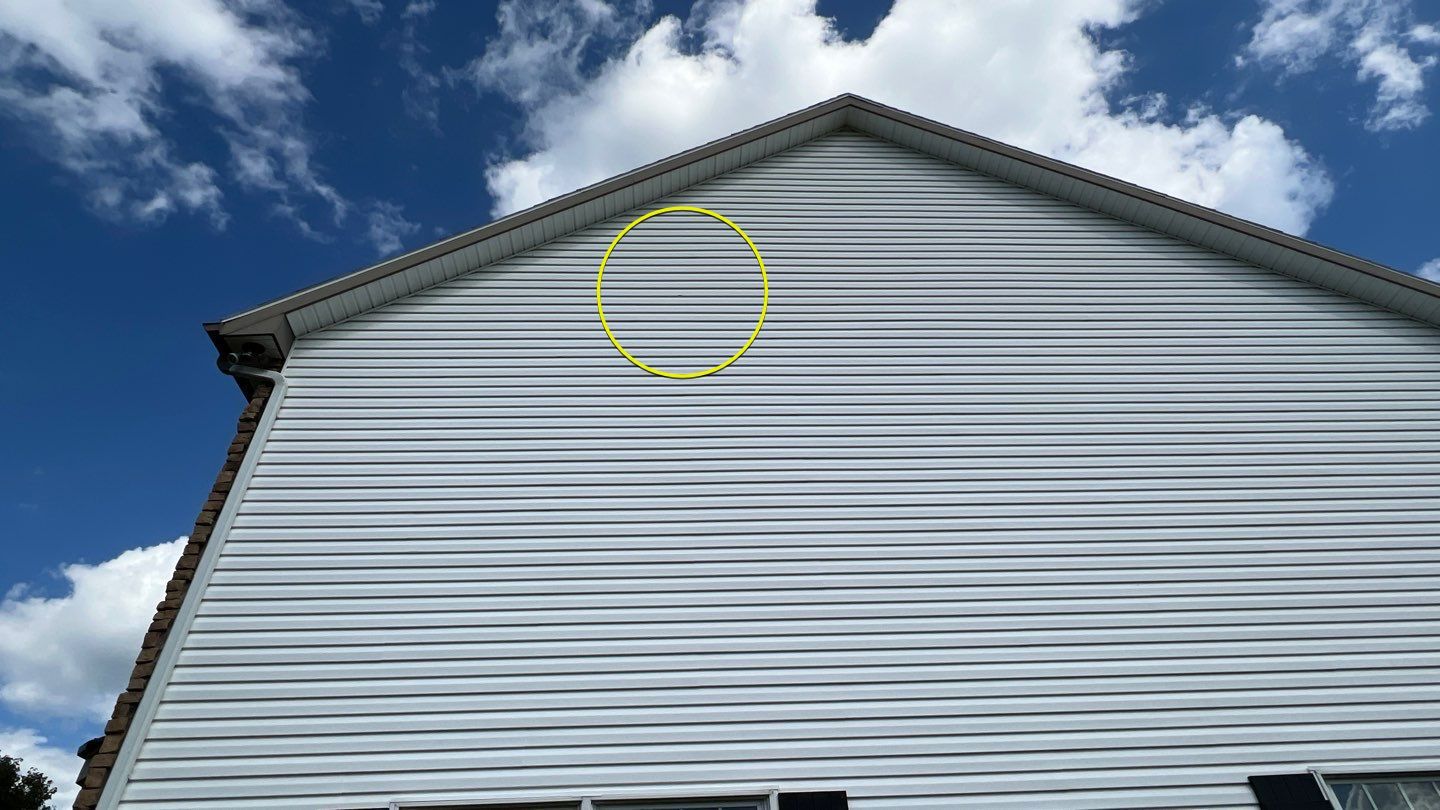 Roof Damage using Certainteed Lifetime Roofing System- Moire Black Landmark Pro shingkes with shadow ridge caps. by BulletpROOF Exteriors