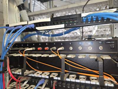 Structured cabling installation by CimaSolutions