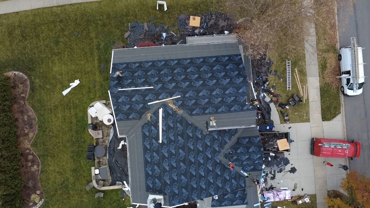 Project in Lockport by AJ Exteriors & Roofing Inc.