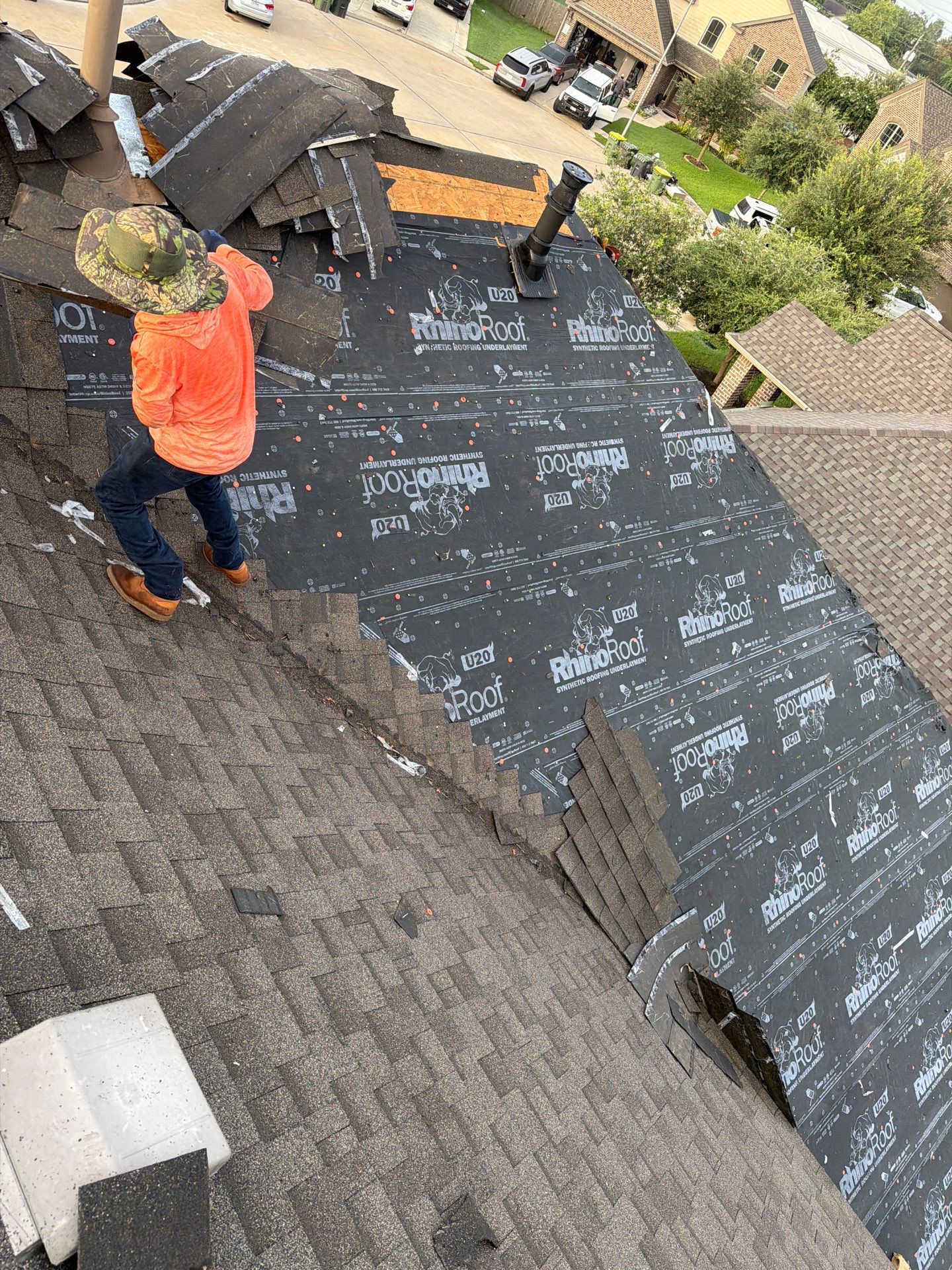 Roof Replacement in Pearland TX by Roof Repair Company