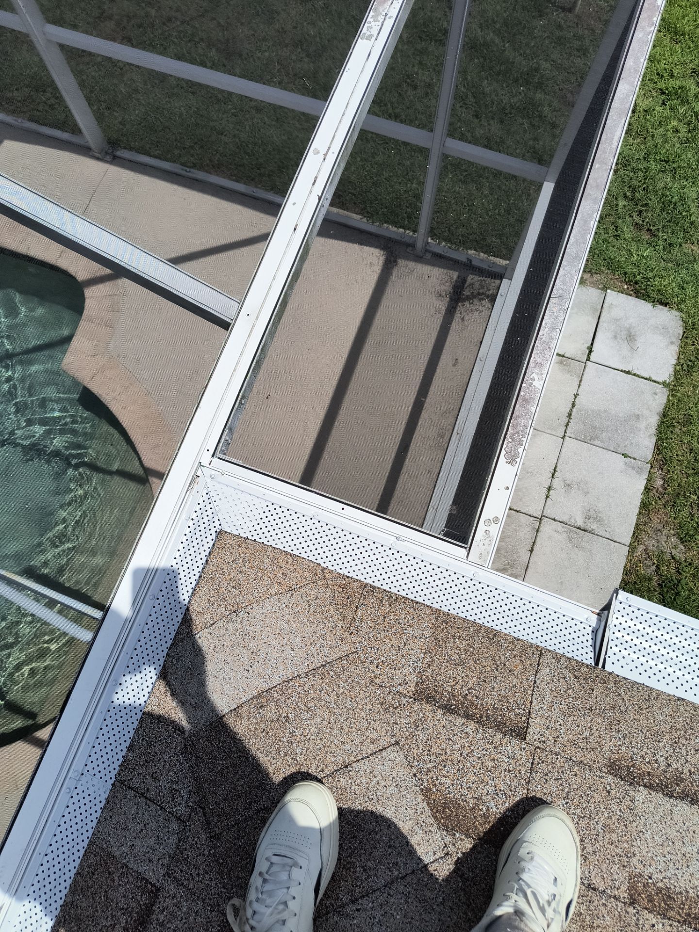 Leaf Guard System Installation in Cape Coral FL by Gutter Professors