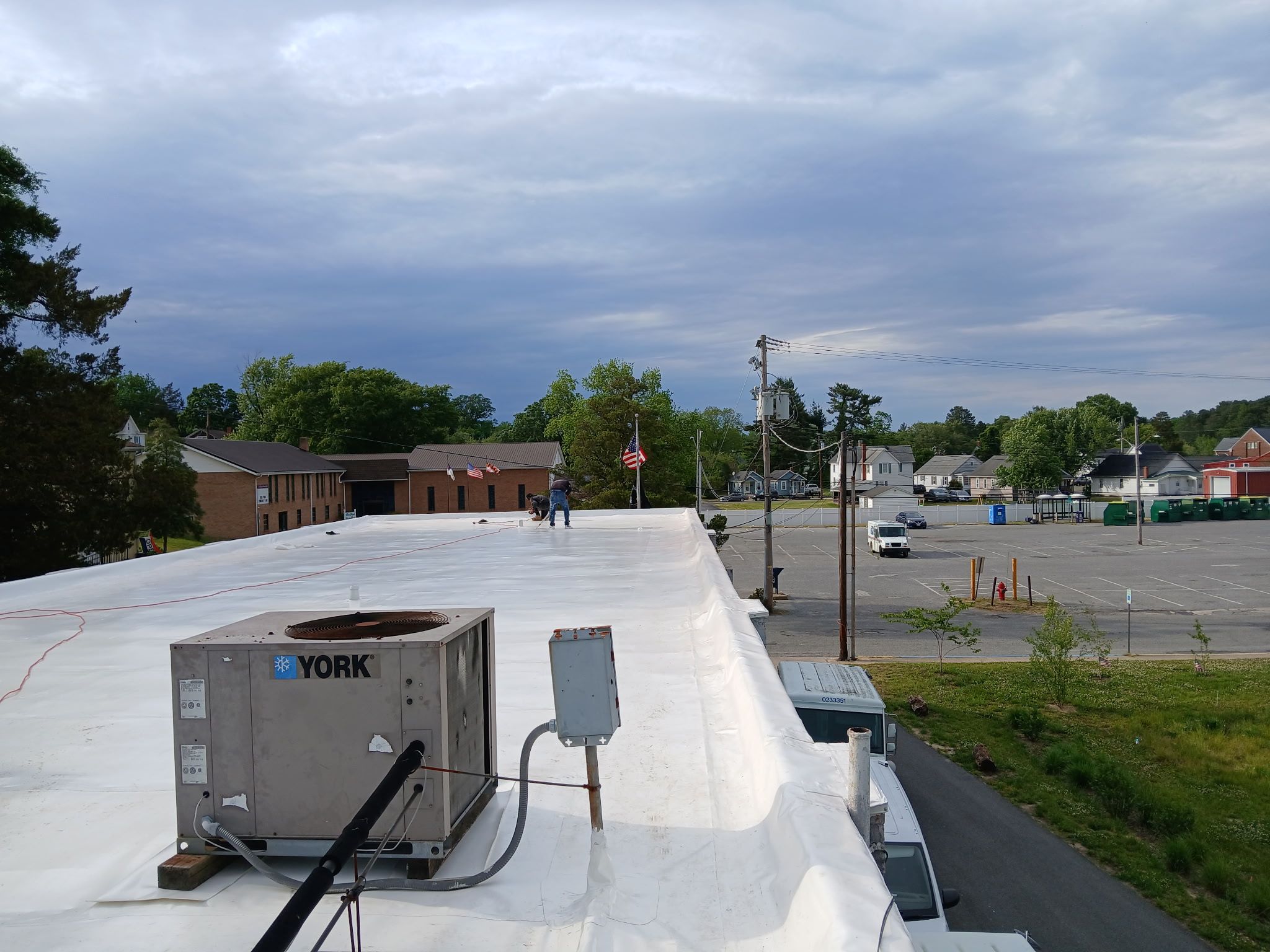 Federalsburg, Maryland Post office by Grell Roofing, LLC